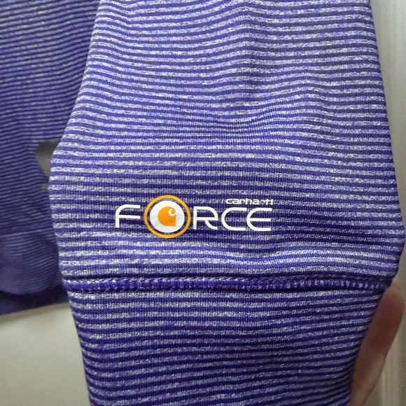 Carhartt Purple Striped Shirt - Picture 4 of 6